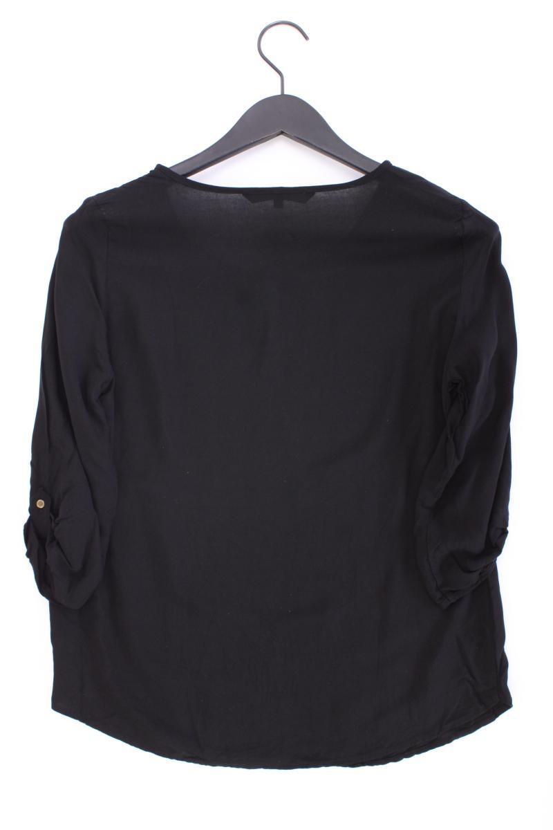 Vero Moda Classic Bluse Gr. S 3/4 Ärmel schwarz aus Viskose