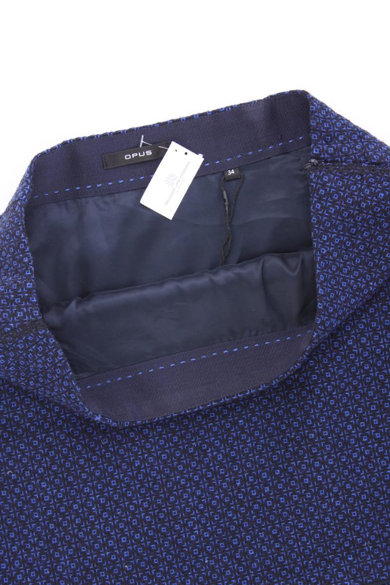 Opus Rock Modell Ravenna Gr. 34 blau aus Wolle