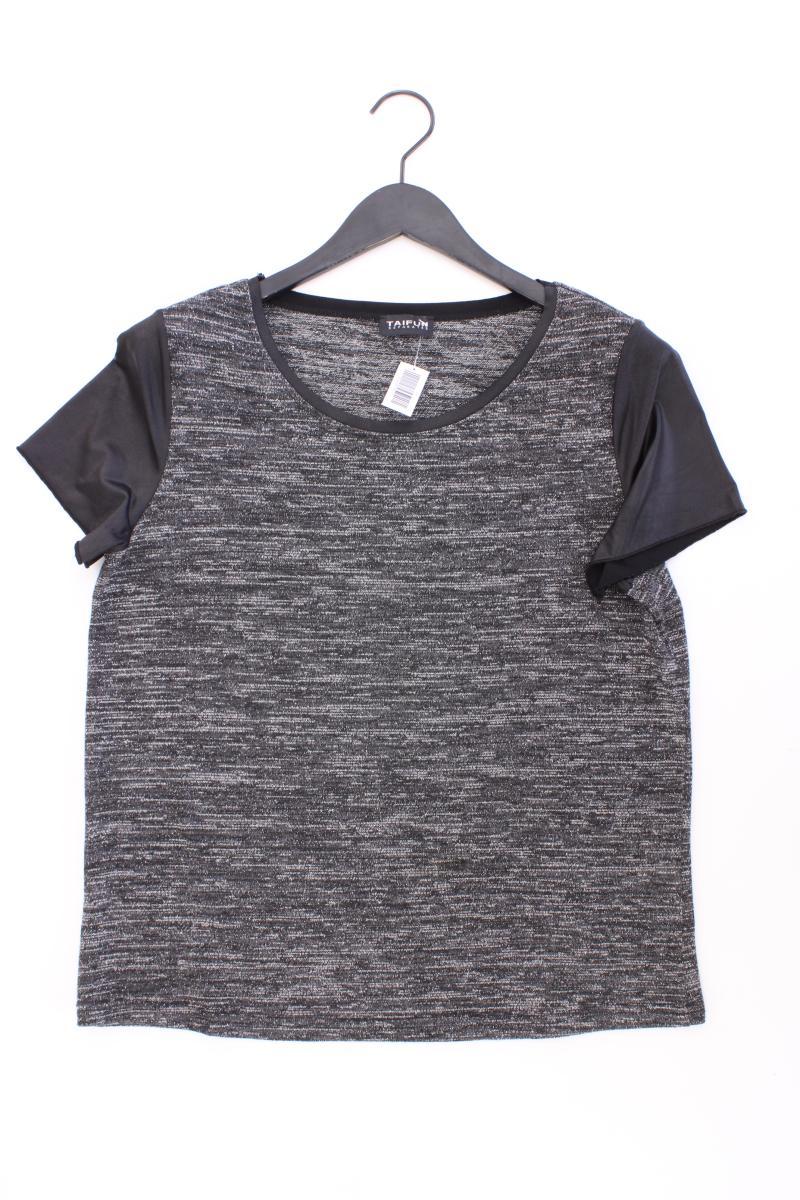 Taifun T-Shirt Gr. 42 Kurzarm grau