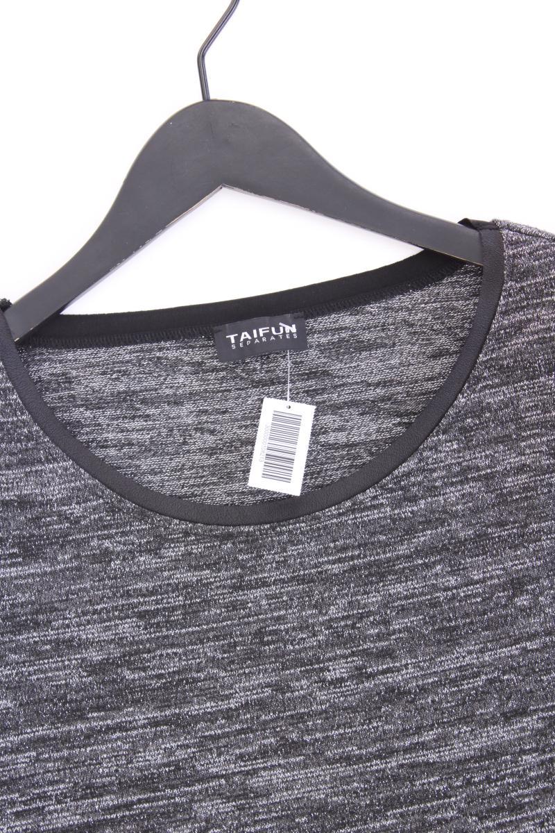 Taifun T-Shirt Gr. 42 Kurzarm grau