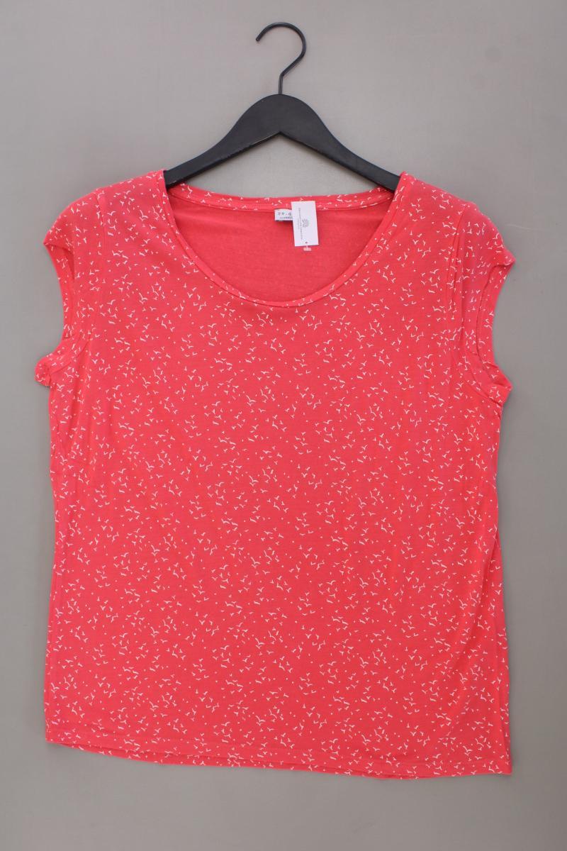 re.draft Printshirt Gr. M Kurzarm pink aus Viskose