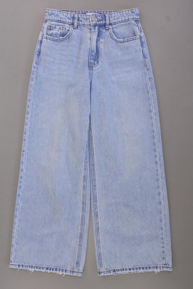 Mango Mom Jeans Gr. XS blau aus Baumwolle