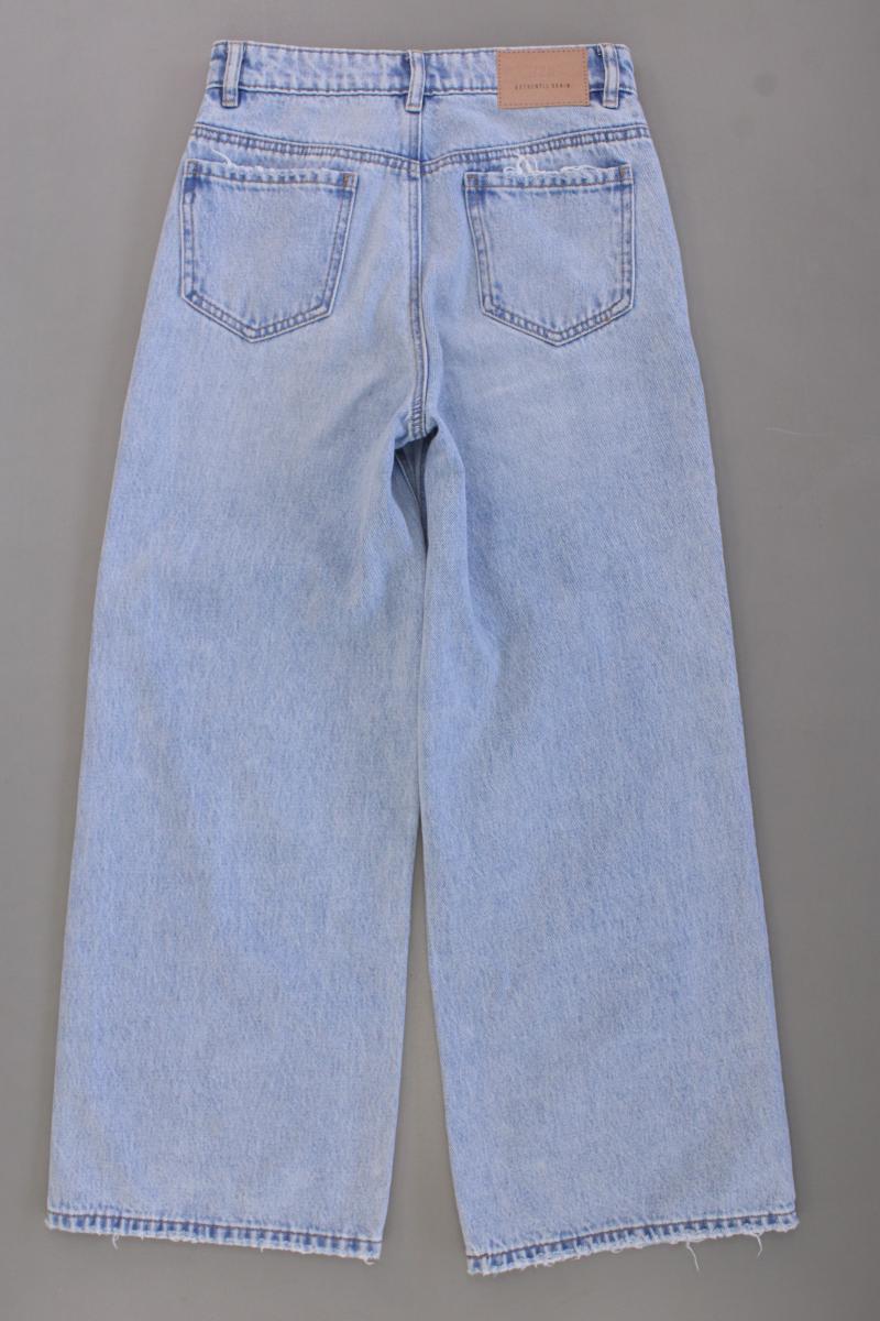 Mango Mom Jeans Gr. XS blau aus Baumwolle