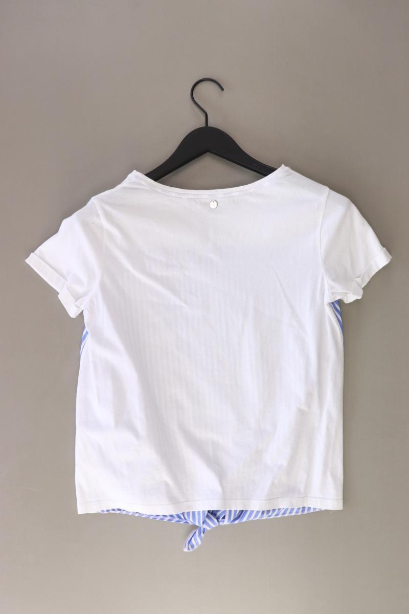 Rich&Royal Ringelshirt Gr. S gestreift Kurzarm weiß aus Baumwolle