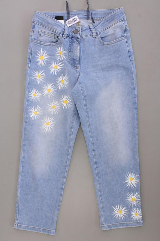 Madeleine 7/8 Jeans Gr. Kurzgröße 18 blau aus Baumwolle