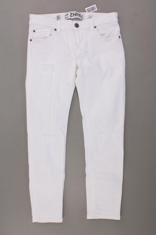 ZHRILL Skinny Jeans Gr. W27 weiß aus Baumwolle
