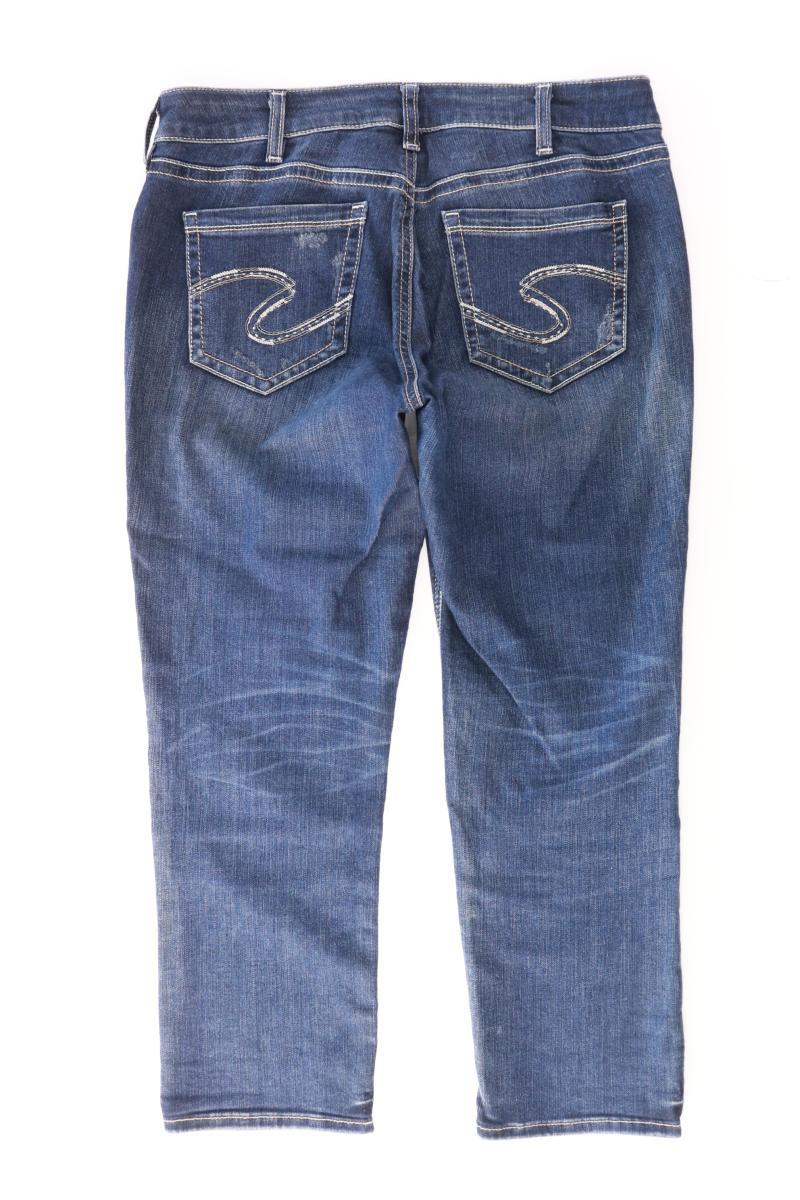 Silver Jeans 7/8 Jeans Gr. W28/L22 blau aus Baumwolle