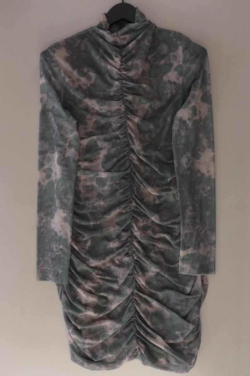 Zara Schlauchkleid Gr. XXL Langarm grün aus Polyester