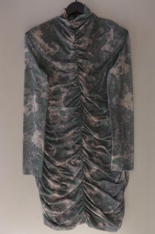 Zara Schlauchkleid Gr. XXL Langarm grün aus Polyester