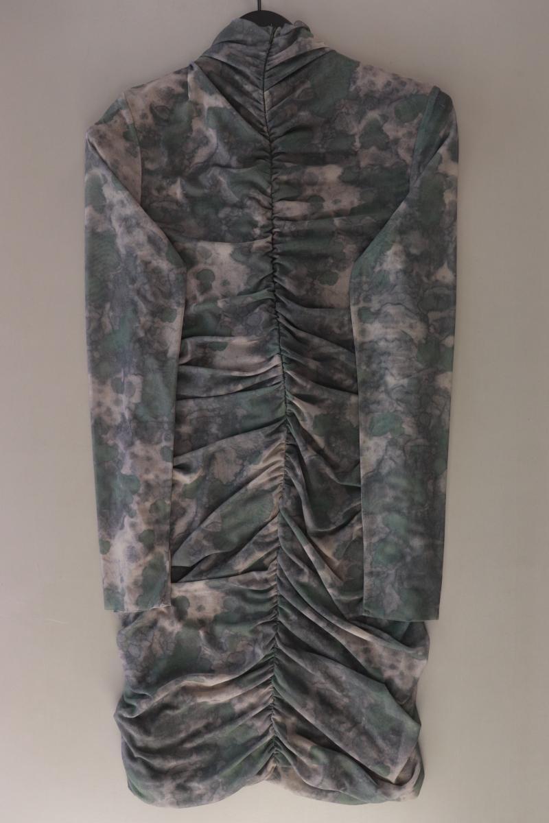 Zara Schlauchkleid Gr. XXL Langarm grün aus Polyester