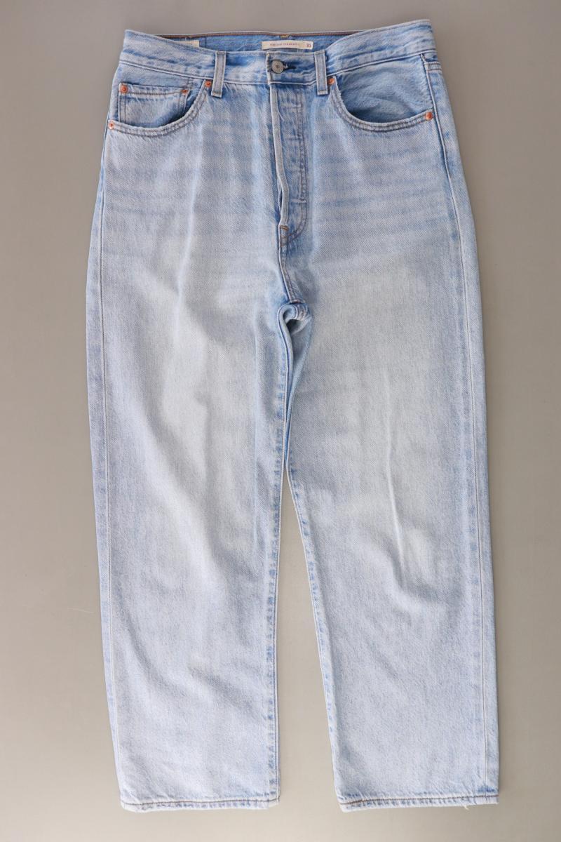 Levi's Regular Jeans Gr. W30 Modell Ribcage Straight blau aus Baumwolle