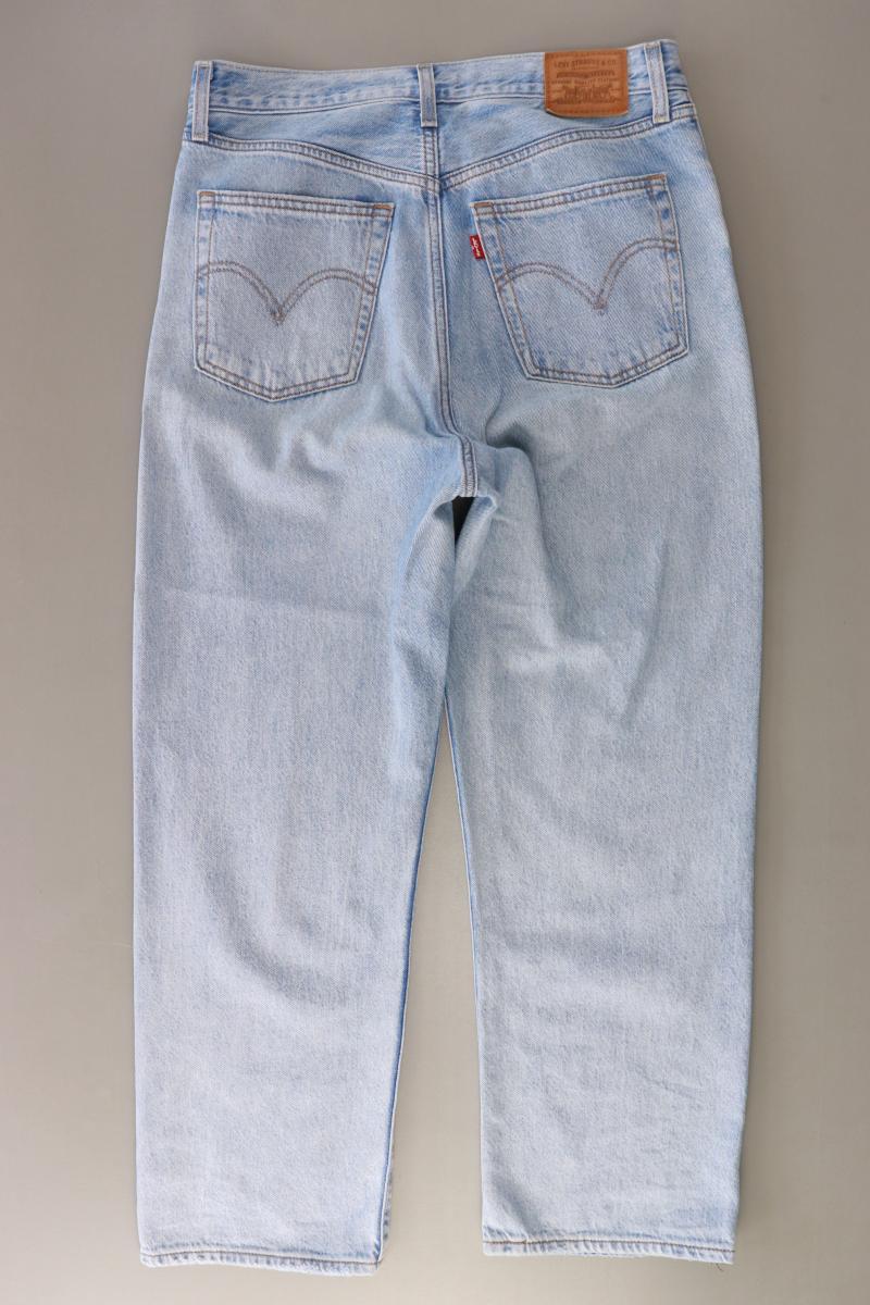 Levi's Regular Jeans Gr. W30 Modell Ribcage Straight blau aus Baumwolle