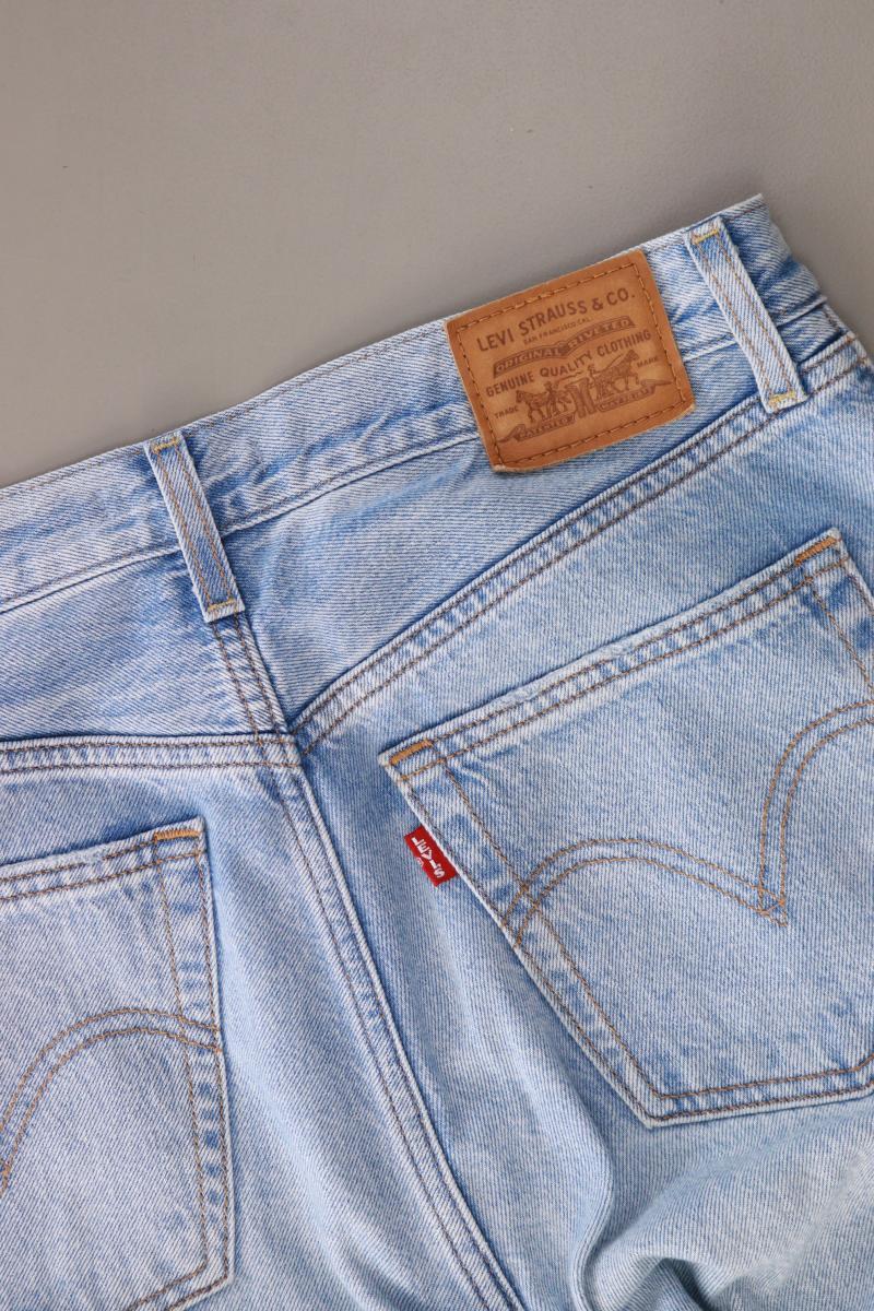 Levi's Regular Jeans Gr. W30 Modell Ribcage Straight blau aus Baumwolle