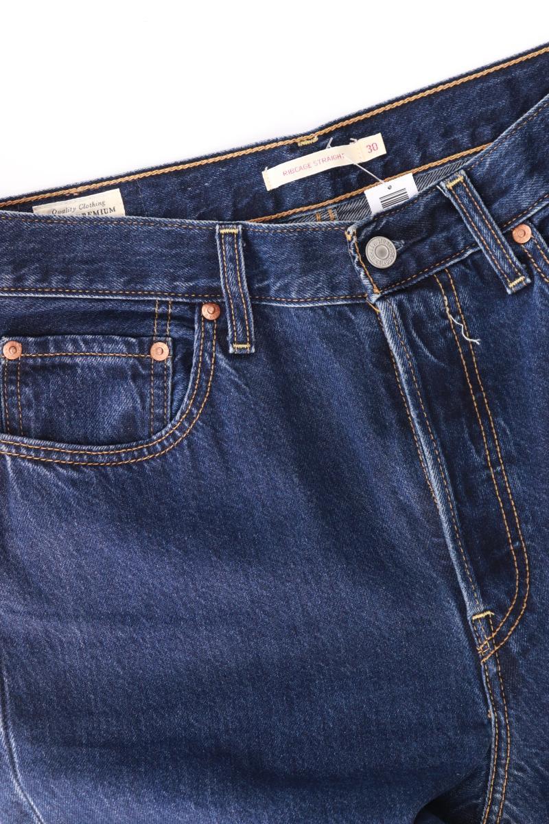 Levi's Straight Jeans Gr. W30 blau aus Baumwolle