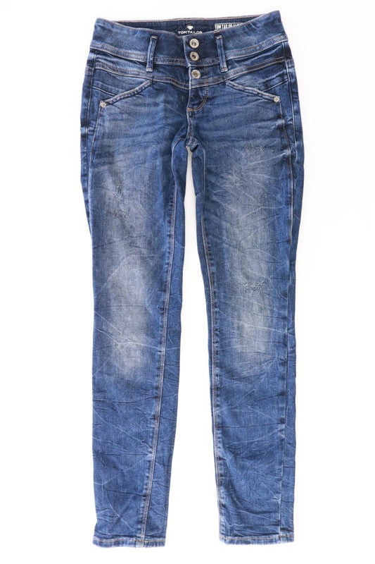 Tom Tailor Skinny Jeans Gr. W26 blau aus Baumwolle