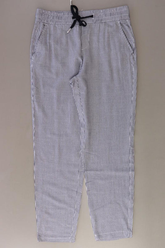 Street One Hose Gr. 36/L28 gestreift blau aus Viskose