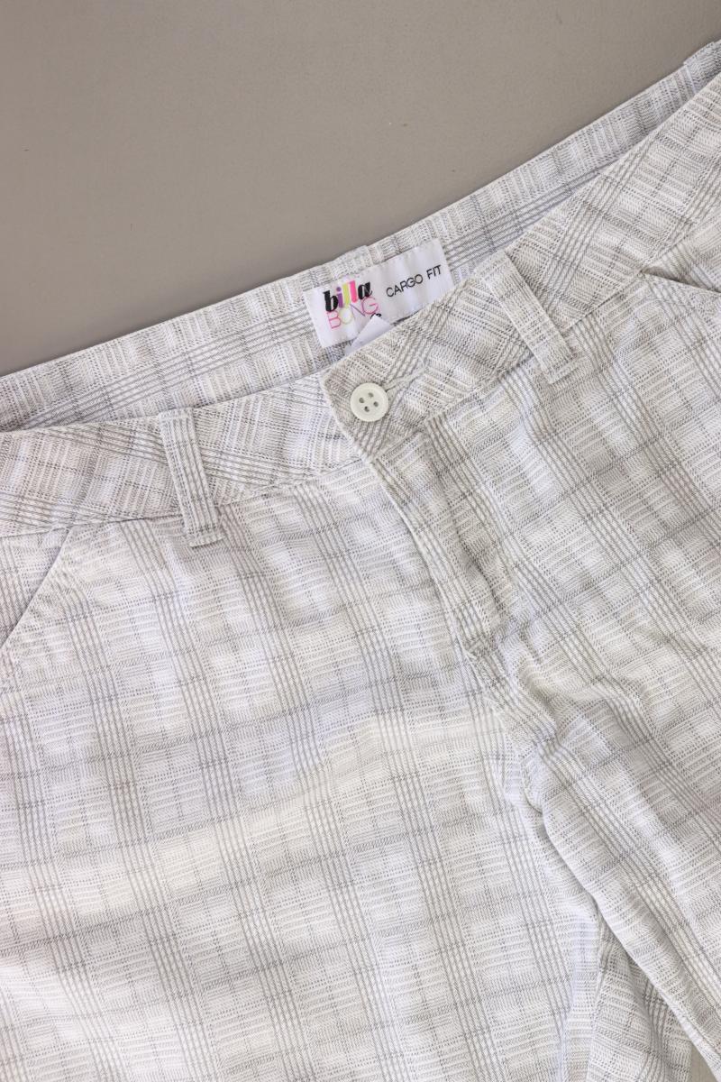 Billabong Shorts Gr. M kariert grau aus Baumwolle