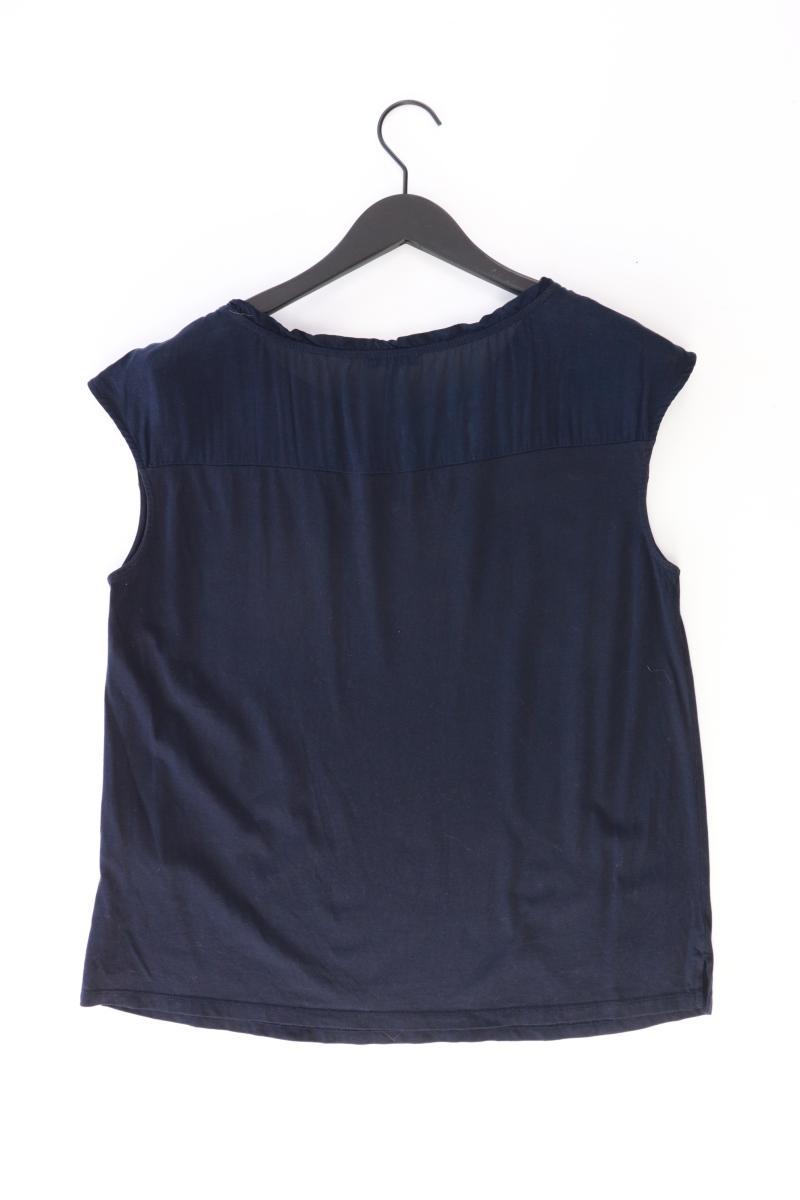 Street One T-Shirt Gr. 42 Kurzarm blau aus Baumwolle