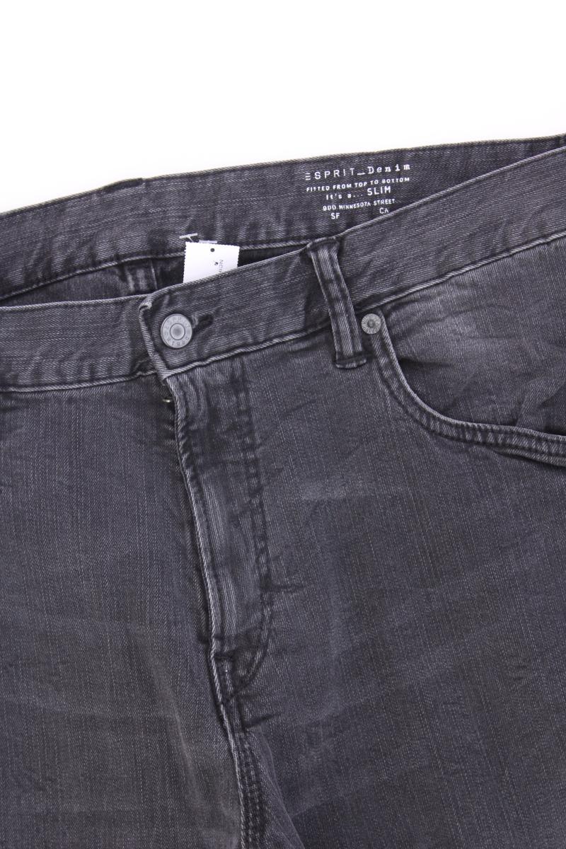 Esprit Straight Jeans für Herren Gr. W38 grau