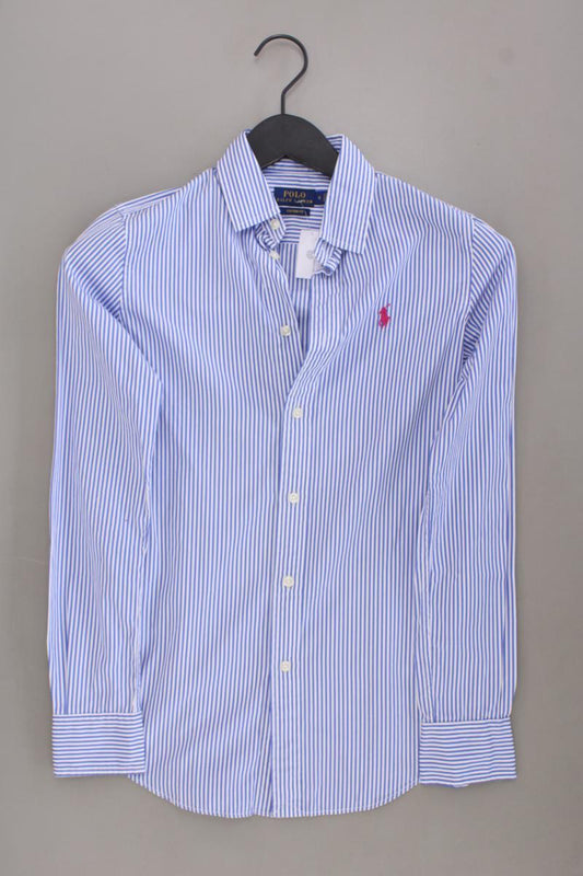 Polo by Ralph Lauren Langarmbluse Gr. US 0 (XS) gestreift blau aus Baumwolle