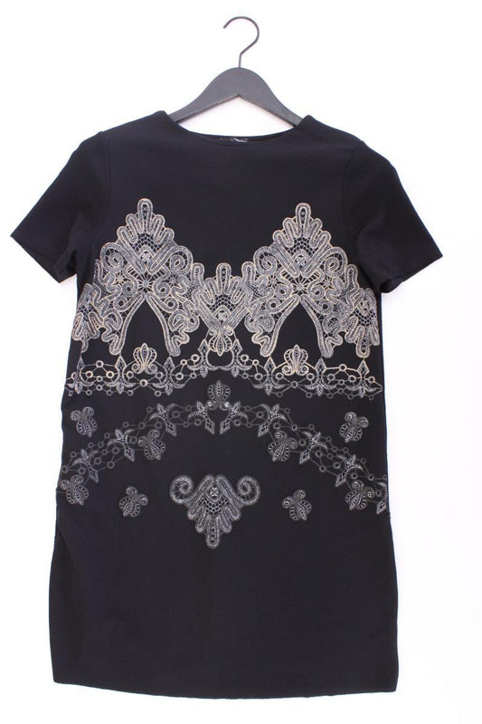 Zara Kurzarmkleid Gr. M schwarz