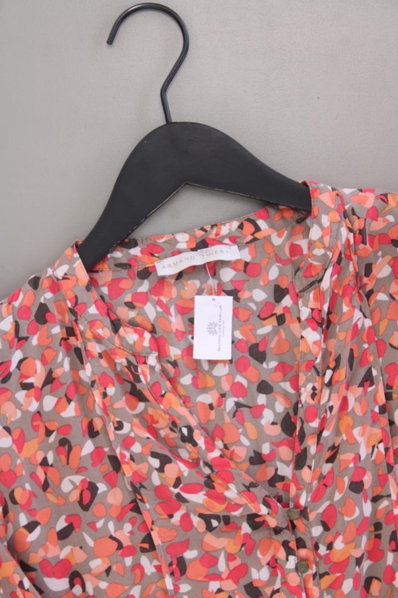 Armand Thierry Classic Bluse Gr. 38 3/4 Ärmel mehrfarbig
