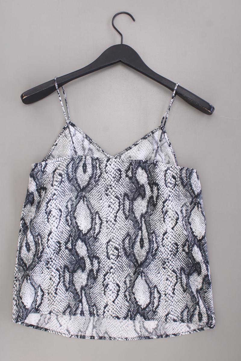 Only Spaghetti-Top Gr. 34 mit Tierdruck grau aus Polyester