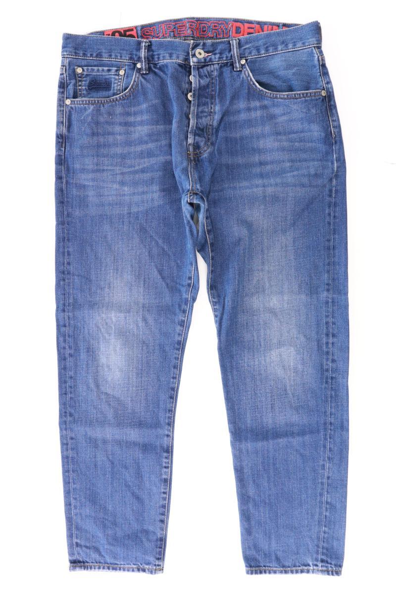 Superdry Straight Jeans für Herren Gr. W33/L32 blau aus Baumwolle