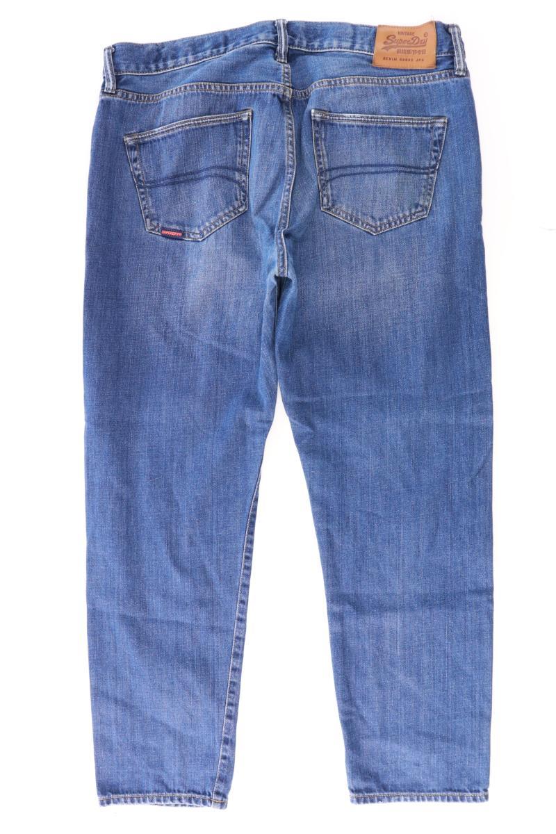 Superdry Straight Jeans für Herren Gr. W33/L32 blau aus Baumwolle