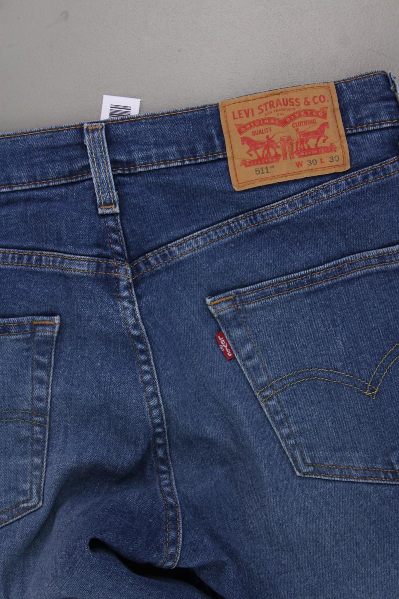 Levi's Straight Jeans Gr. W30/L30 blau aus Baumwolle