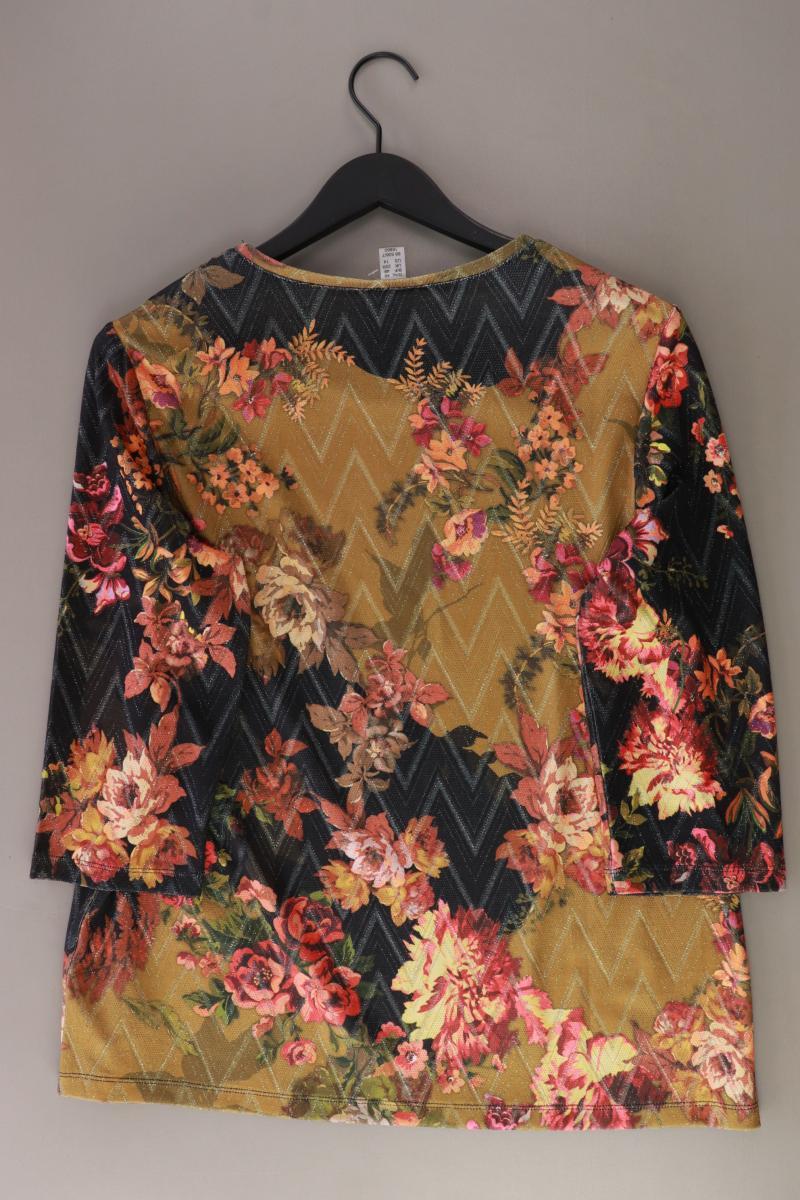 Mona Printshirt Gr. 46 3/4 Ärmel mehrfarbig aus Polyester