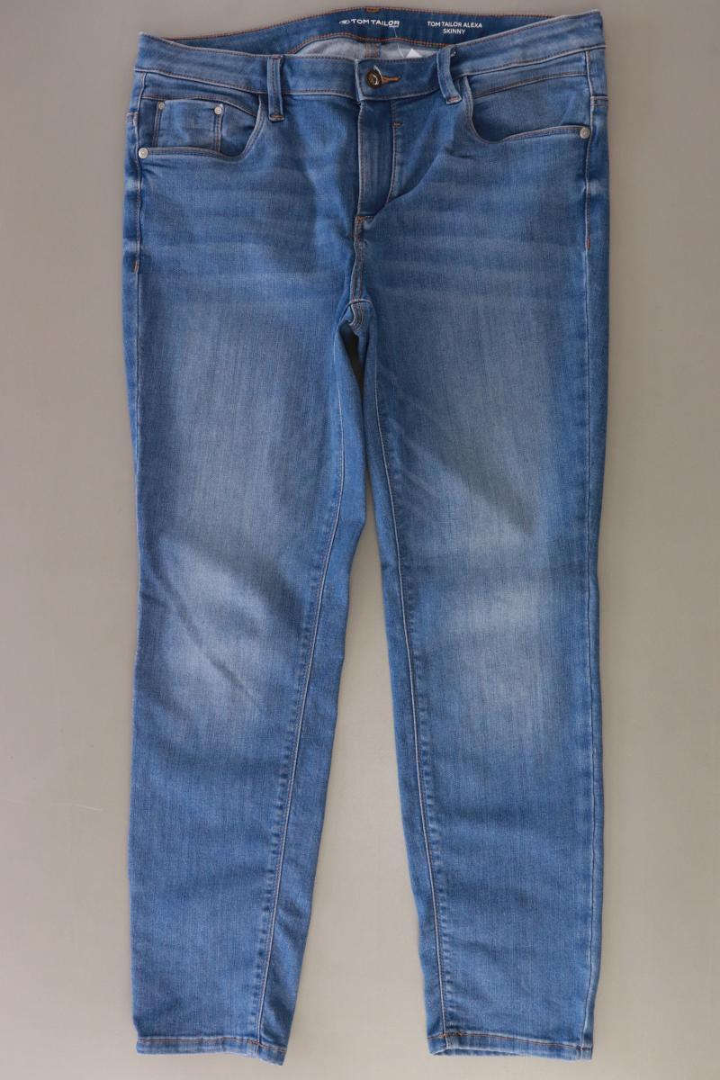 Tom Tailor Skinny Jeans Gr. W33 blau aus Baumwolle