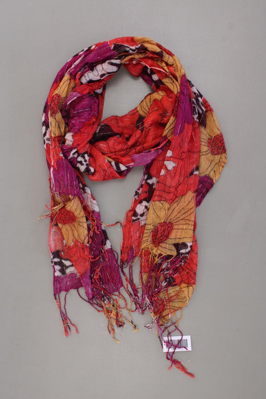 Tuch mit Blumenmuster mehrfarbig