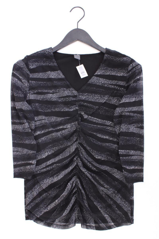 Sir Oliver Classic Bluse Gr. 38 3/4 Ärmel grau aus Polyamid