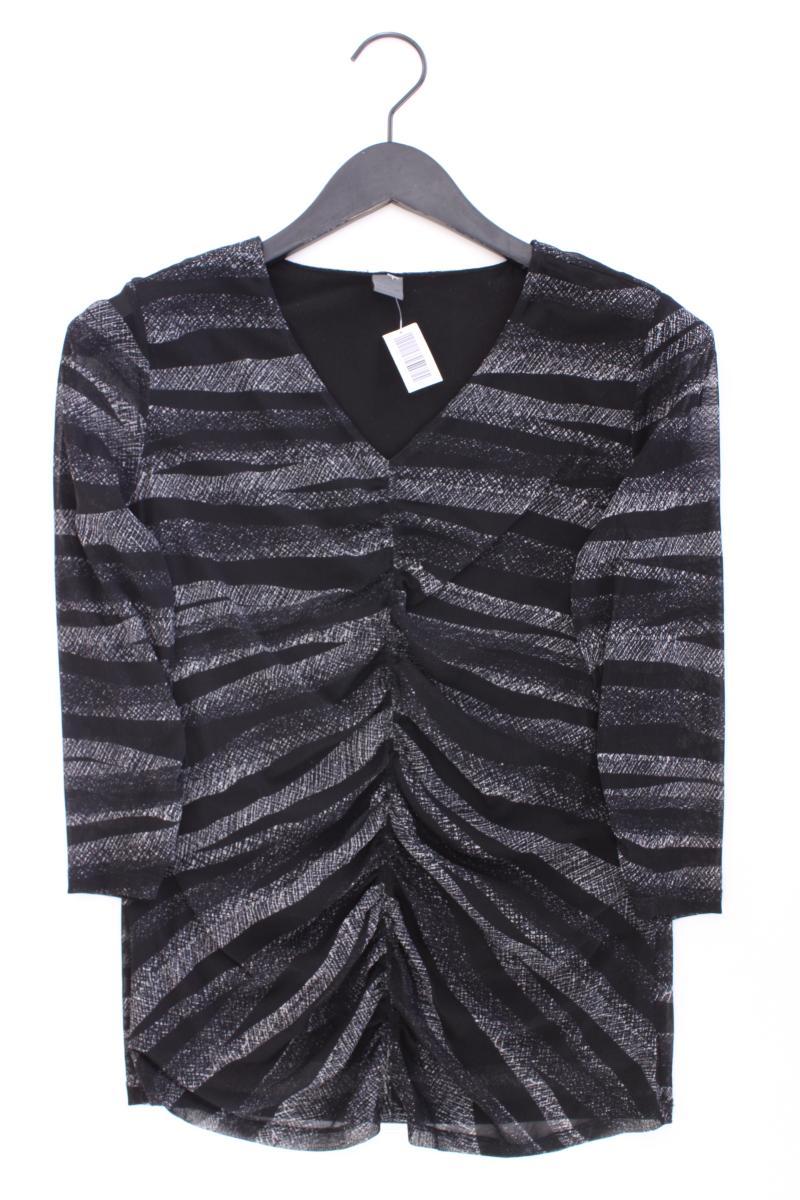Sir Oliver Classic Bluse Gr. 38 3/4 Ärmel grau aus Polyamid