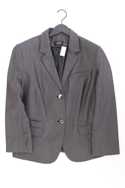 Viventy Longblazer Gr. 44 neuwertig grau aus Polyester