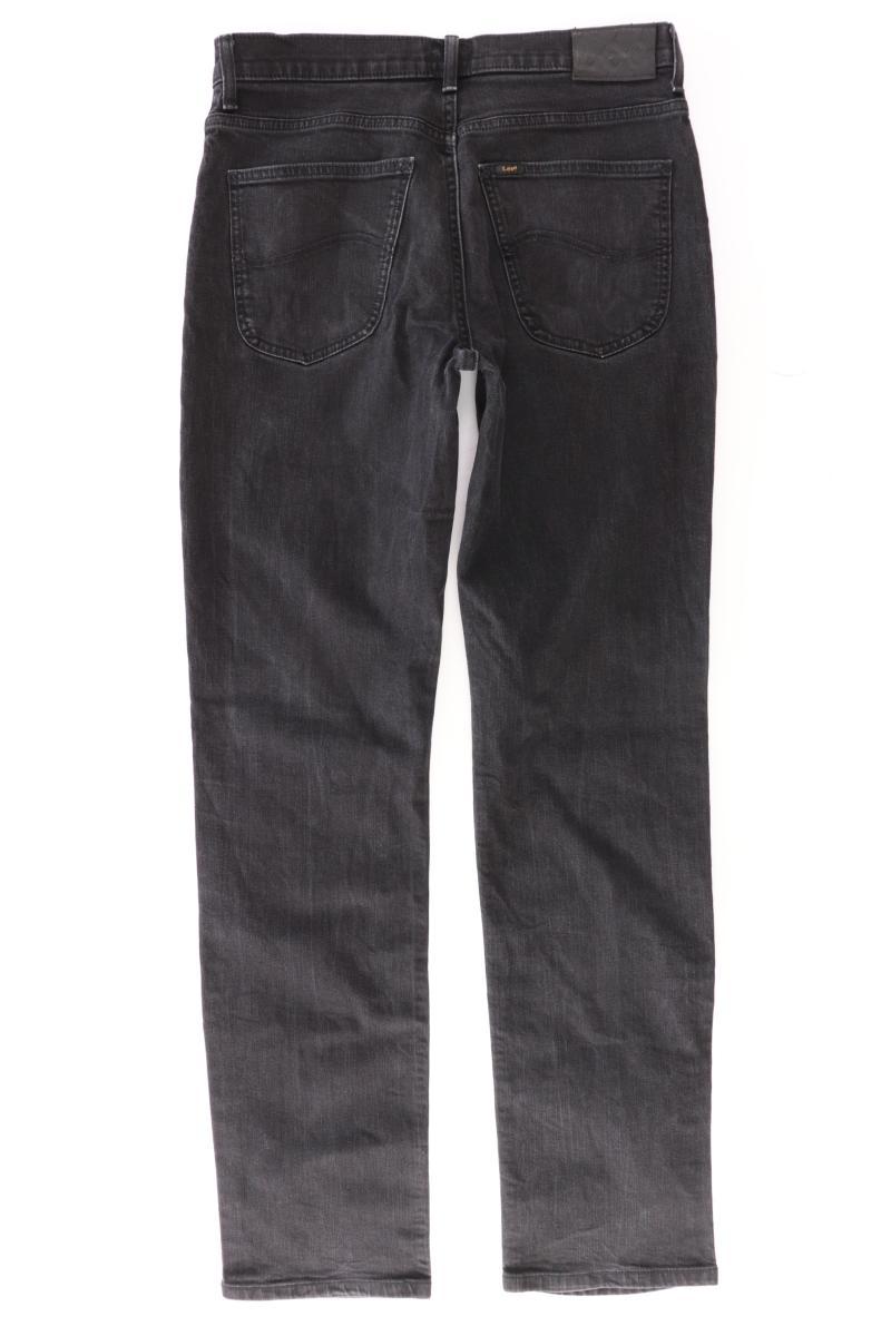 Lee Straight Jeans für Herren Gr. W32/L34 schwarz aus Baumwolle