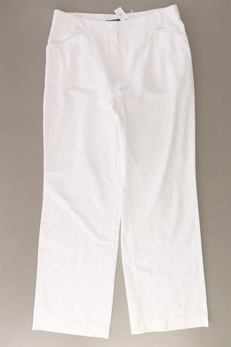Betty Barclay Hose Gr. 40 weiß aus Baumwolle