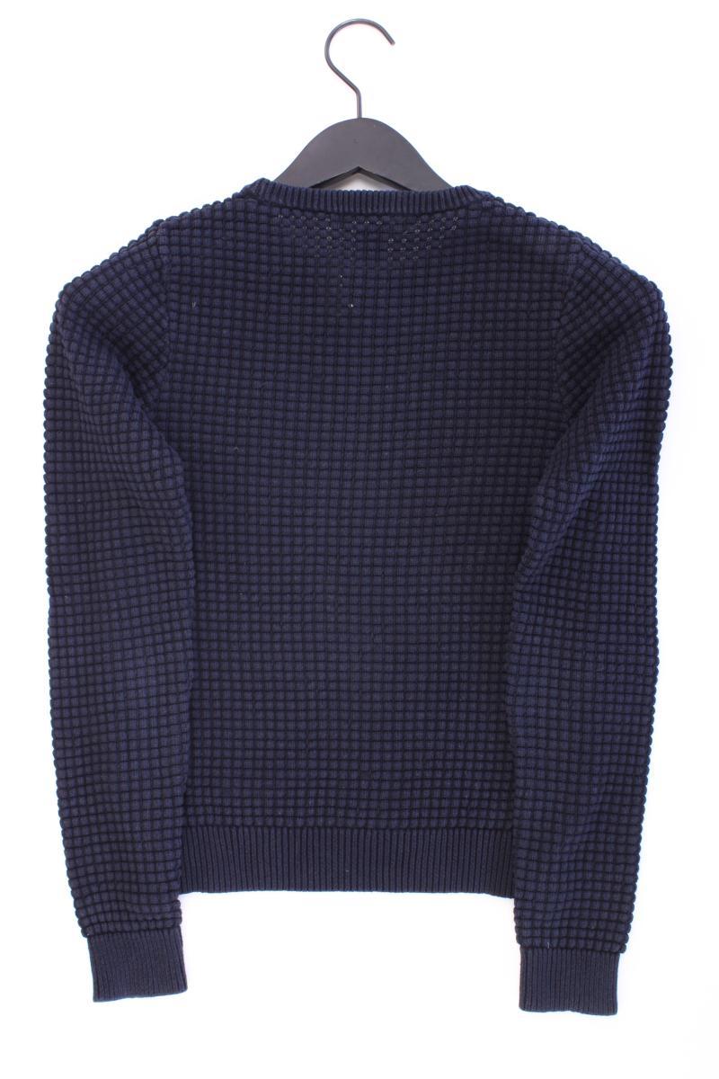 Gant Langarmpullover Gr. S blau aus Baumwolle