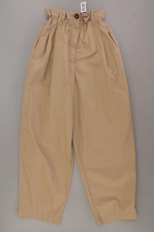 Marc O'Polo Paperbag Hose Gr. 32 braun aus Baumwolle