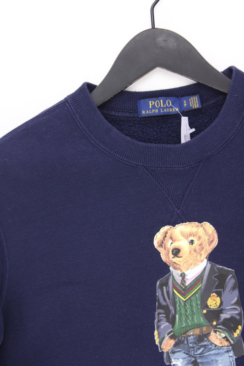 Polo by Ralph Lauren Langarmpullover für Herren Gr. S blau aus Baumwolle