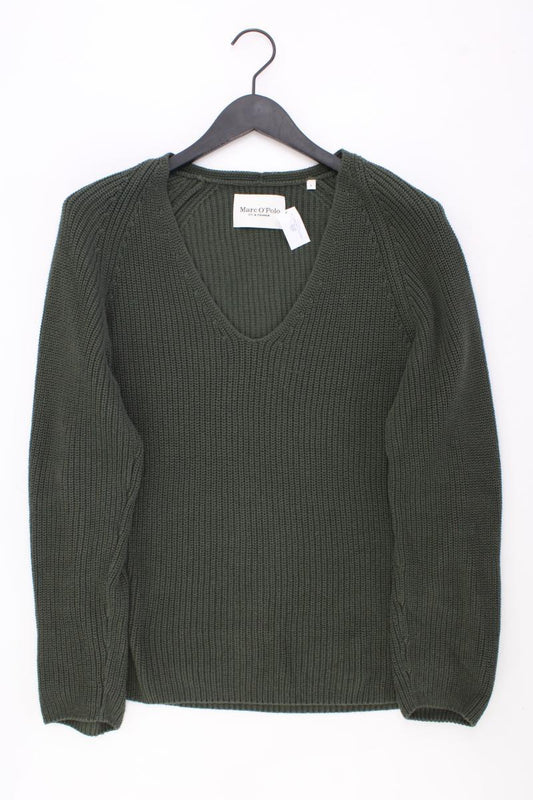 Marc O'Polo Grobstrickpullover Gr. L neuwertig grün aus Baumwolle