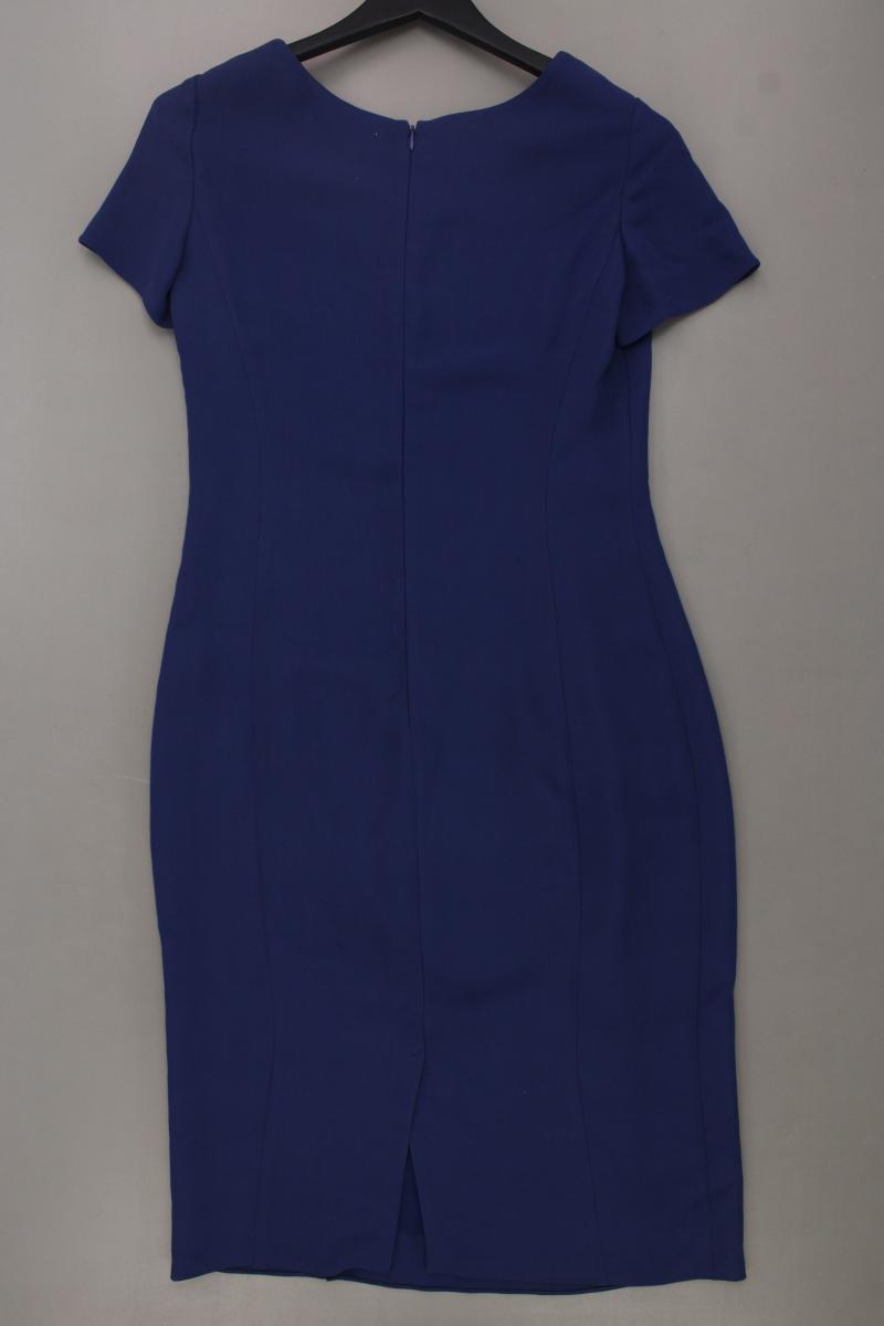 armani collezioni Bleistiftkleid Gr. IT 42 (S) Kurzarm blau aus Viskose