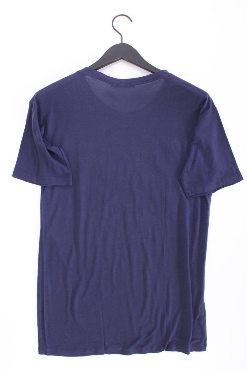 Stefanel Printshirt Gr. M Kurzarm blau