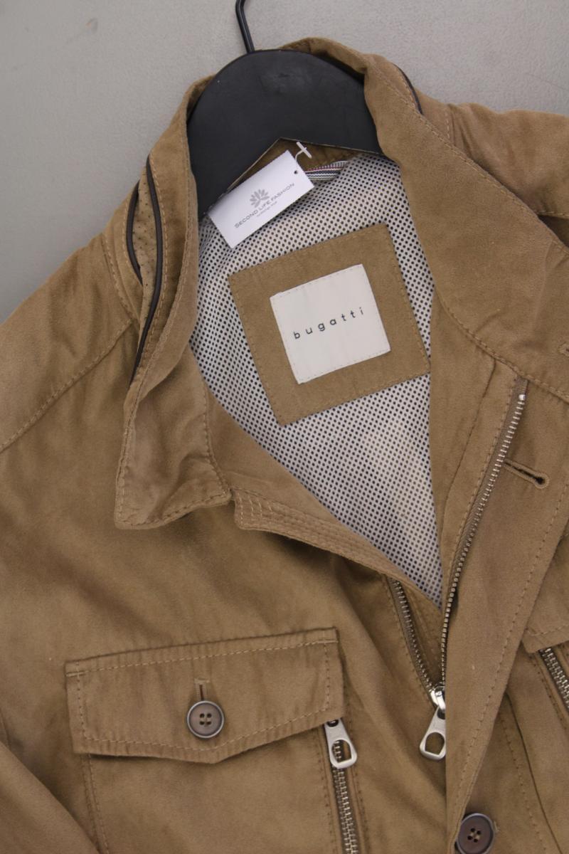 Bugatti Übergangsjacke für Herren Gr. Kurzgröße 25 braun aus Polyester