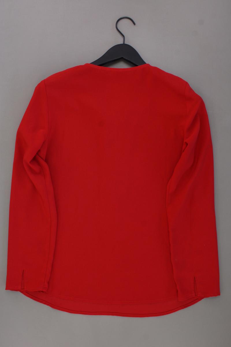 Esprit Langarmbluse Gr. 38 rot aus Polyester