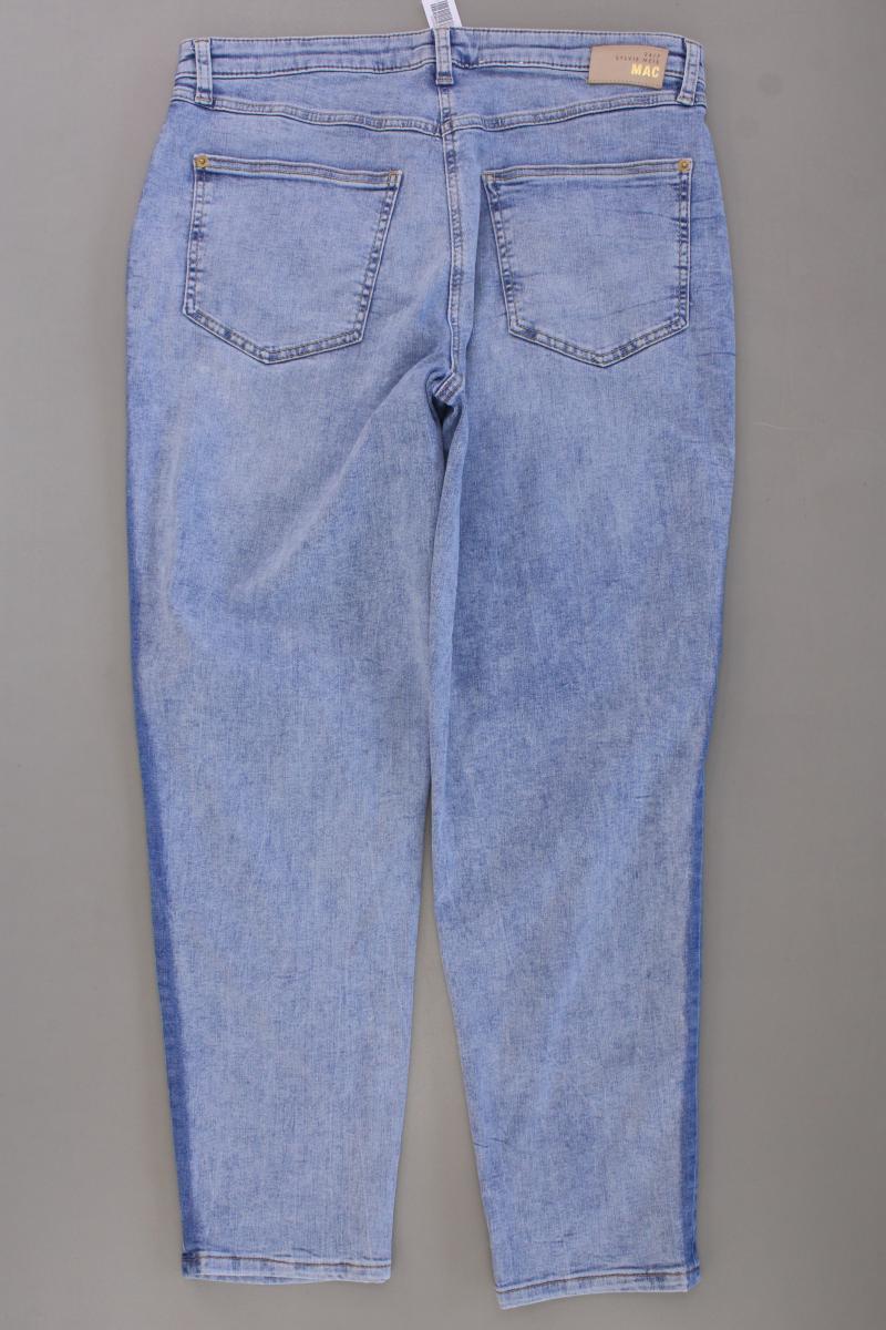 MAC x Sylvie Meis Rich Carrot Jeans Gr. 44/L26 blau aus Baumwolle