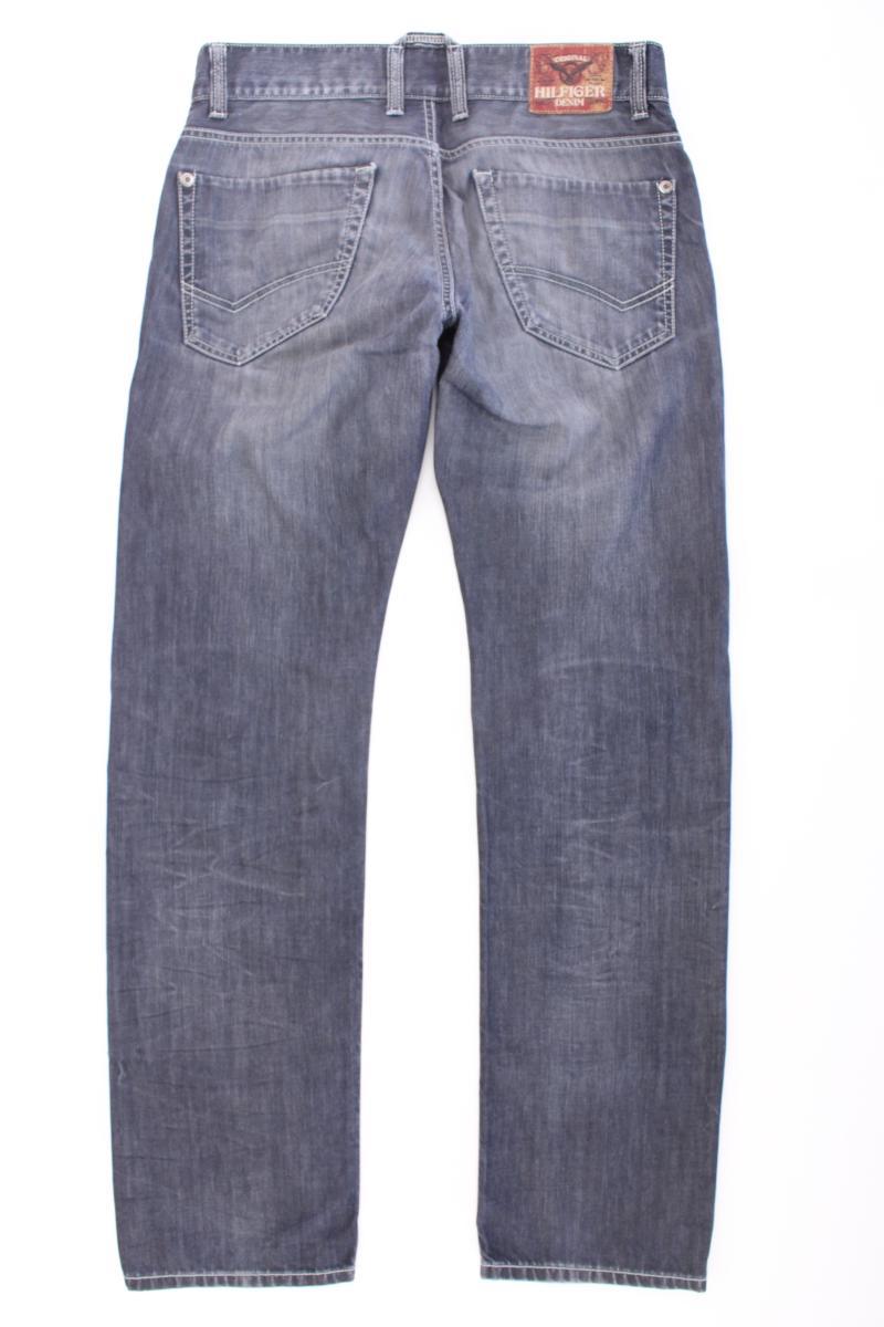 Hilfiger Denim Straight Jeans für Herren Gr. W33/L34 grau aus Baumwolle