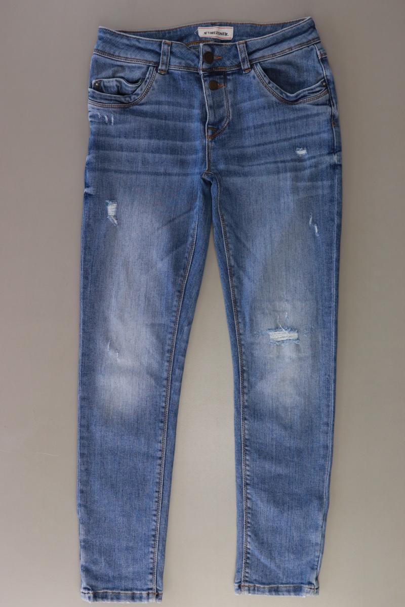 Timezone Skinny Jeans Gr. W27 blau aus Baumwolle
