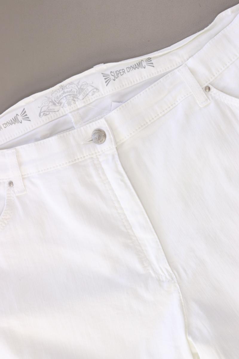 Raphaela by Brax Straight Jeans Gr. Kurzgröße 48 weiß aus Baumwolle